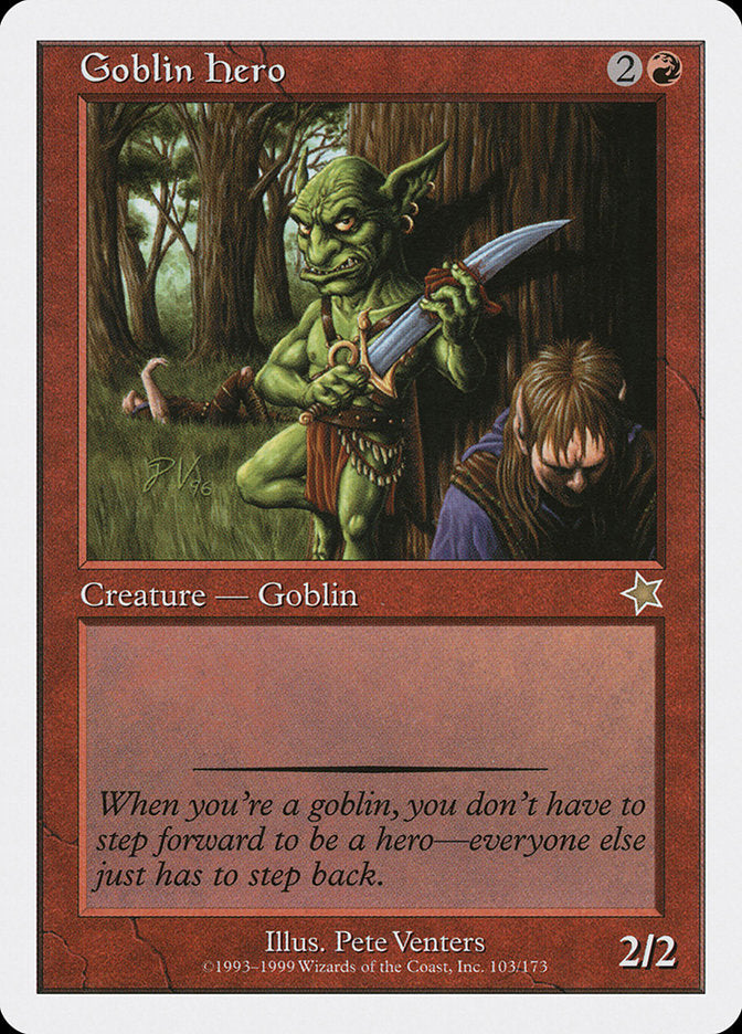 Goblin Hero [Starter 1999] | PLUS EV GAMES 