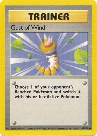 Gust of Wind (93/102) [Base Set] | PLUS EV GAMES 