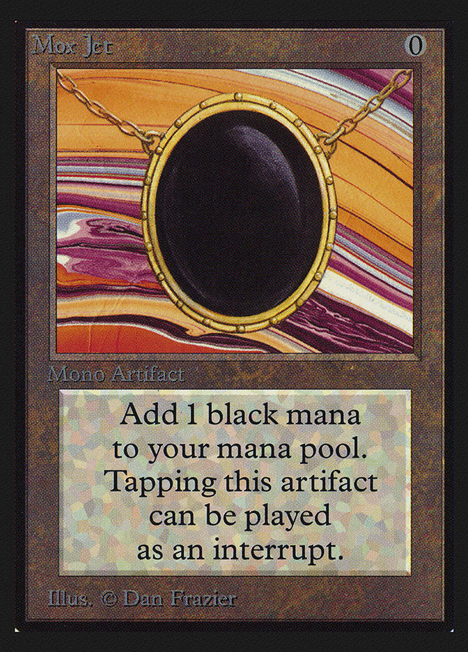 Mox Jet (Black Stone) [International Collectors’ Edition] | PLUS EV GAMES 