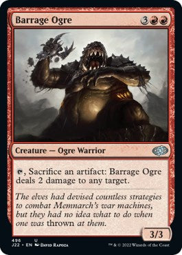 Barrage Ogre [Jumpstart 2022] | PLUS EV GAMES 