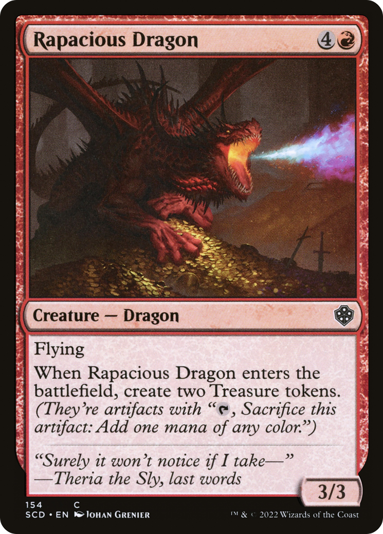 Rapacious Dragon [Starter Commander Decks] | PLUS EV GAMES 