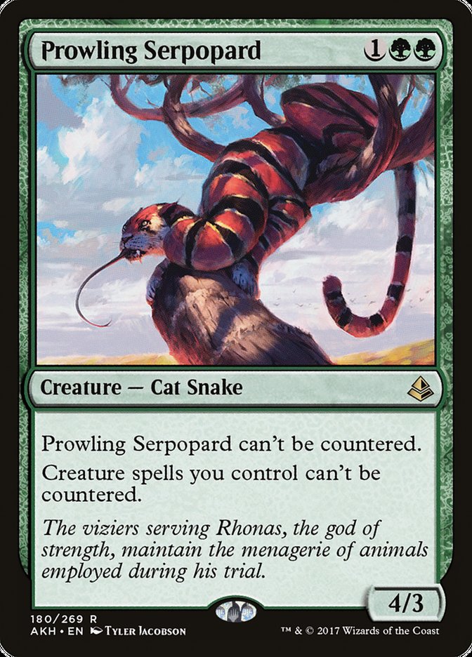 Prowling Serpopard [Amonkhet] | PLUS EV GAMES 