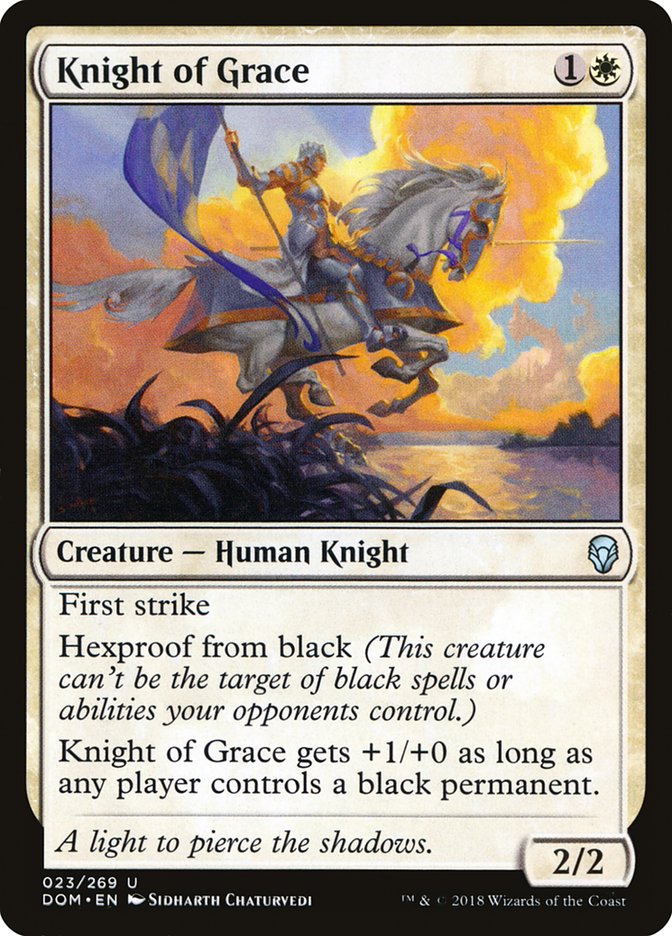 Knight of Grace [Dominaria] | PLUS EV GAMES 