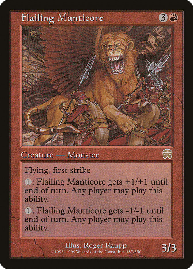 Flailing Manticore [Mercadian Masques] | PLUS EV GAMES 