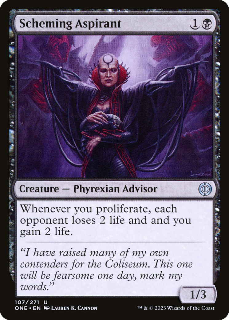 Scheming Aspirant [Phyrexia: All Will Be One] | PLUS EV GAMES 
