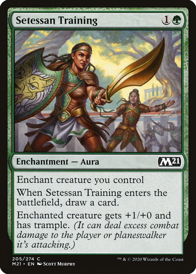 Setessan Training [Core Set 2021] | PLUS EV GAMES 