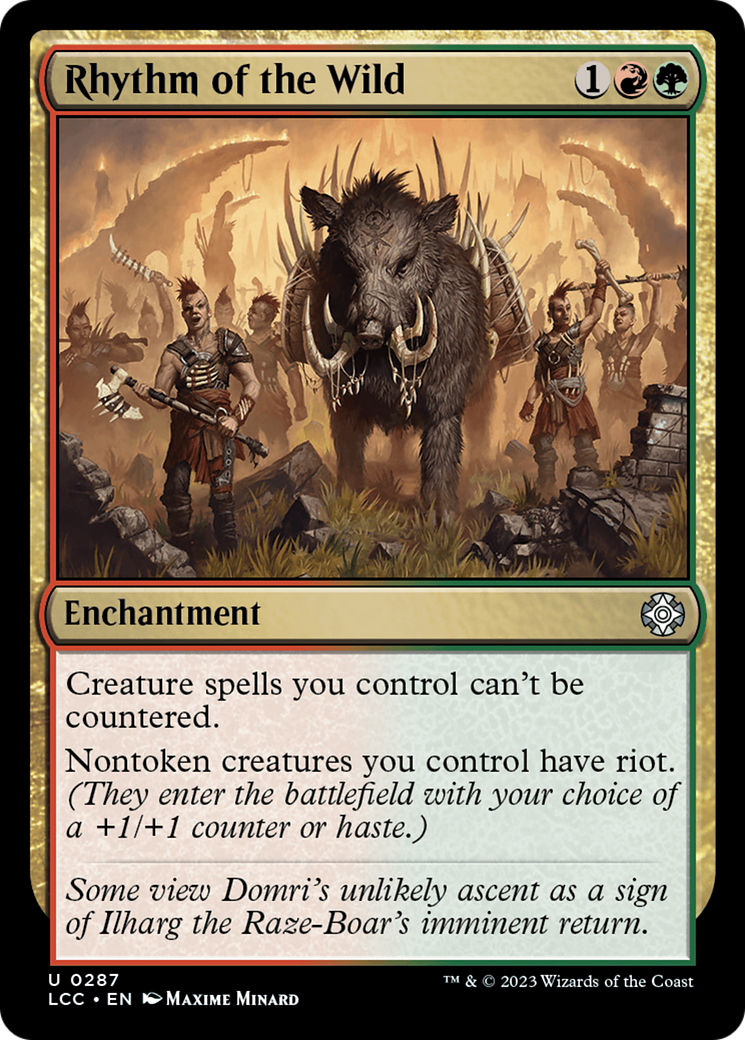 Rhythm of the Wild [The Lost Caverns of Ixalan Commander] | PLUS EV GAMES 