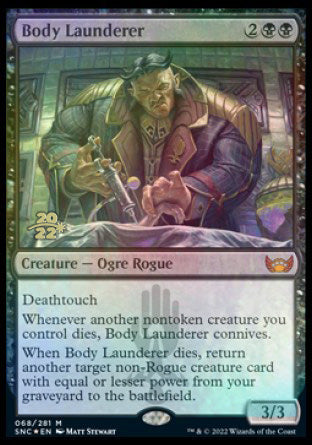 Body Launderer [Streets of New Capenna Prerelease Promos] | PLUS EV GAMES 