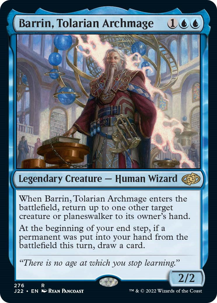 Barrin, Tolarian Archmage [Jumpstart 2022] | PLUS EV GAMES 