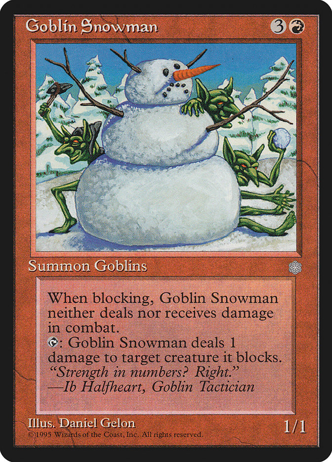 Goblin Snowman [Ice Age] | PLUS EV GAMES 