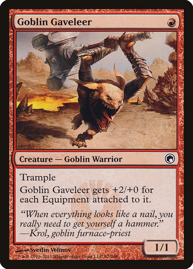 Goblin Gaveleer [Scars of Mirrodin] | PLUS EV GAMES 