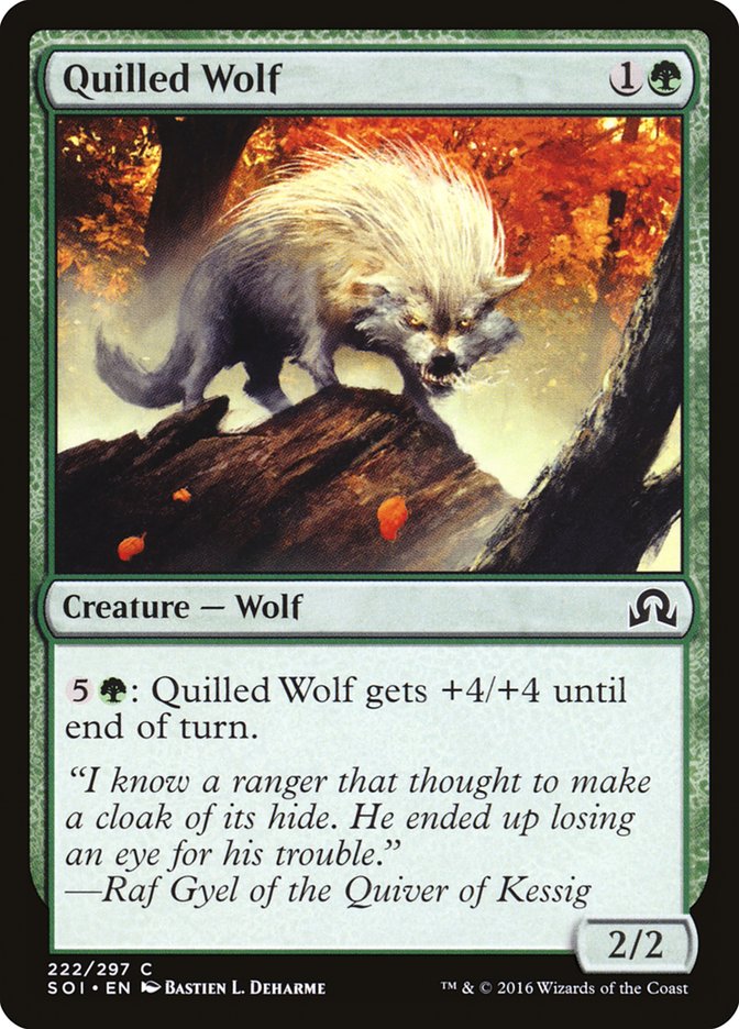 Quilled Wolf [Shadows over Innistrad] | PLUS EV GAMES 