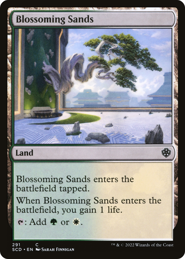 Blossoming Sands [Starter Commander Decks] | PLUS EV GAMES 