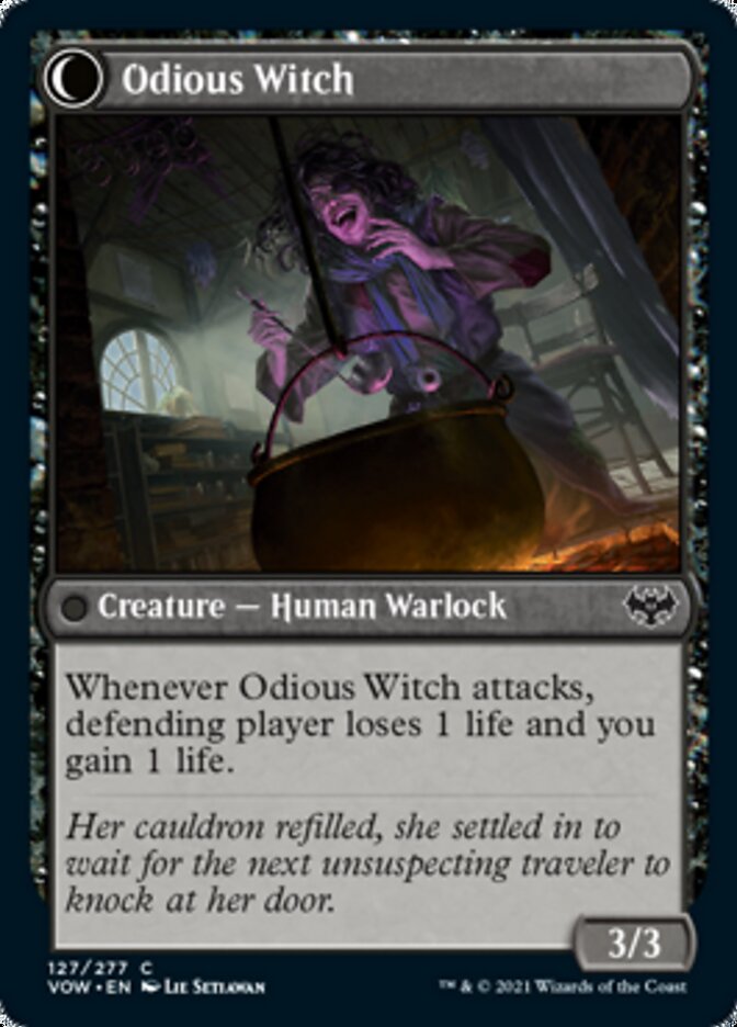 Ragged Recluse // Odious Witch [Innistrad: Crimson Vow] | PLUS EV GAMES 