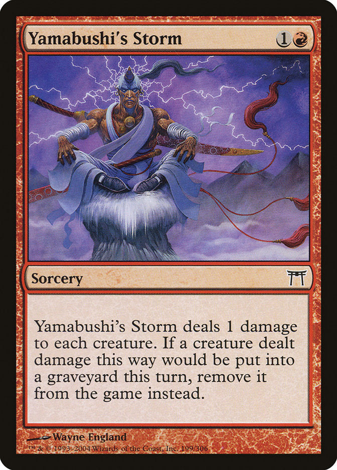 Yamabushi's Storm [Champions of Kamigawa] | PLUS EV GAMES 