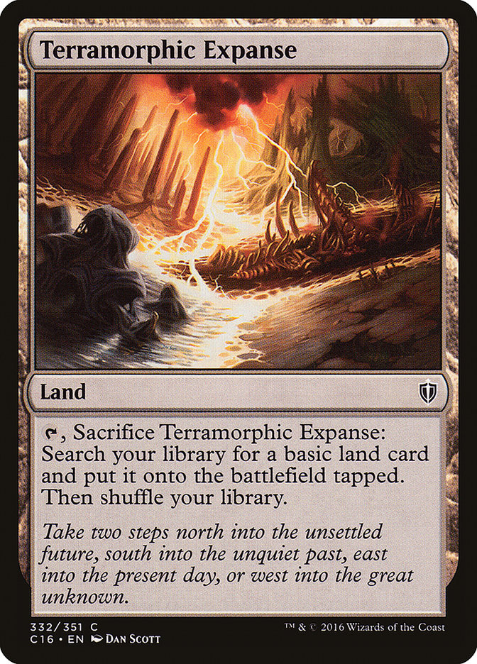 Terramorphic Expanse [Commander 2016] | PLUS EV GAMES 