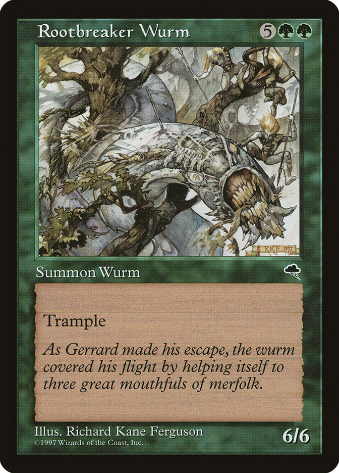 Rootbreaker Wurm [Tempest] | PLUS EV GAMES 