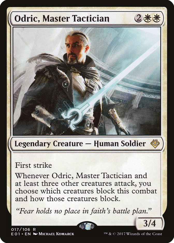 Odric, Master Tactician [Archenemy: Nicol Bolas] | PLUS EV GAMES 