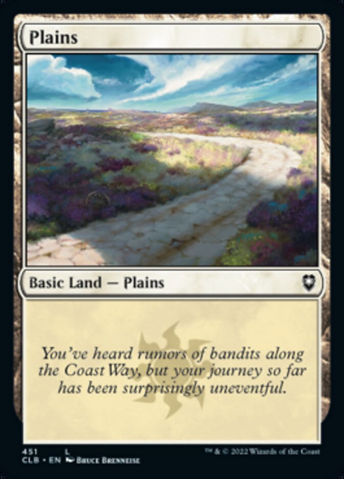 Plains (451) [Commander Legends: Battle for Baldur's Gate] | PLUS EV GAMES 