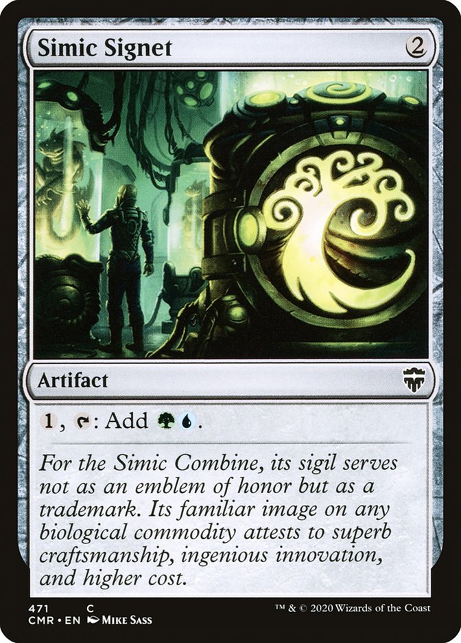 Simic Signet [Commander Legends] | PLUS EV GAMES 