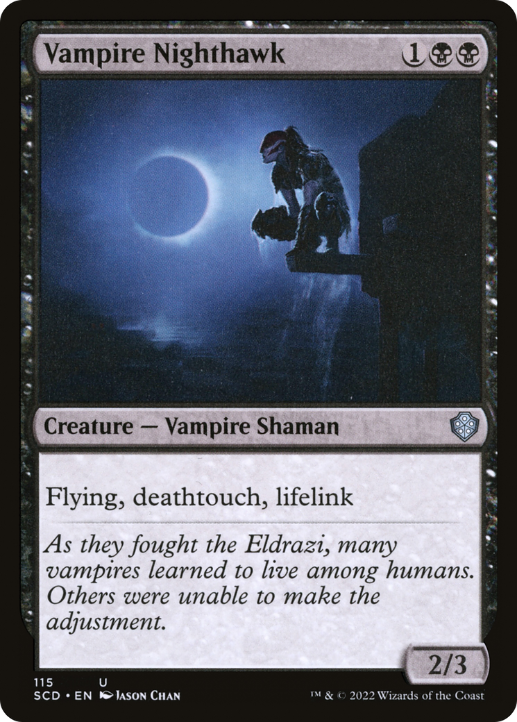 Vampire Nighthawk [Starter Commander Decks] | PLUS EV GAMES 