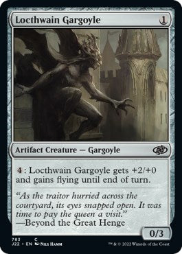 Locthwain Gargoyle [Jumpstart 2022] | PLUS EV GAMES 