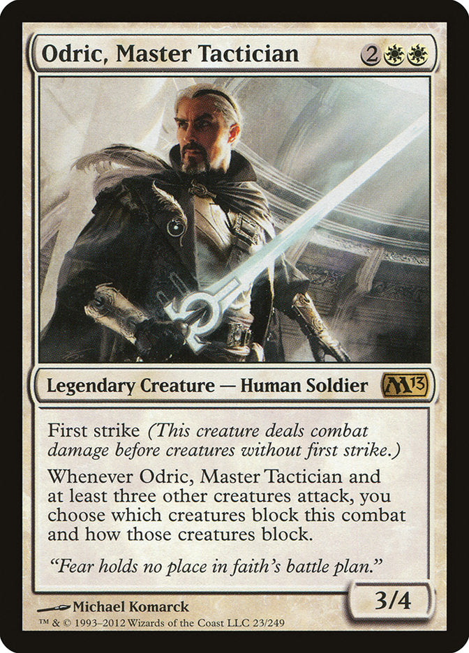 Odric, Master Tactician [Magic 2013] | PLUS EV GAMES 