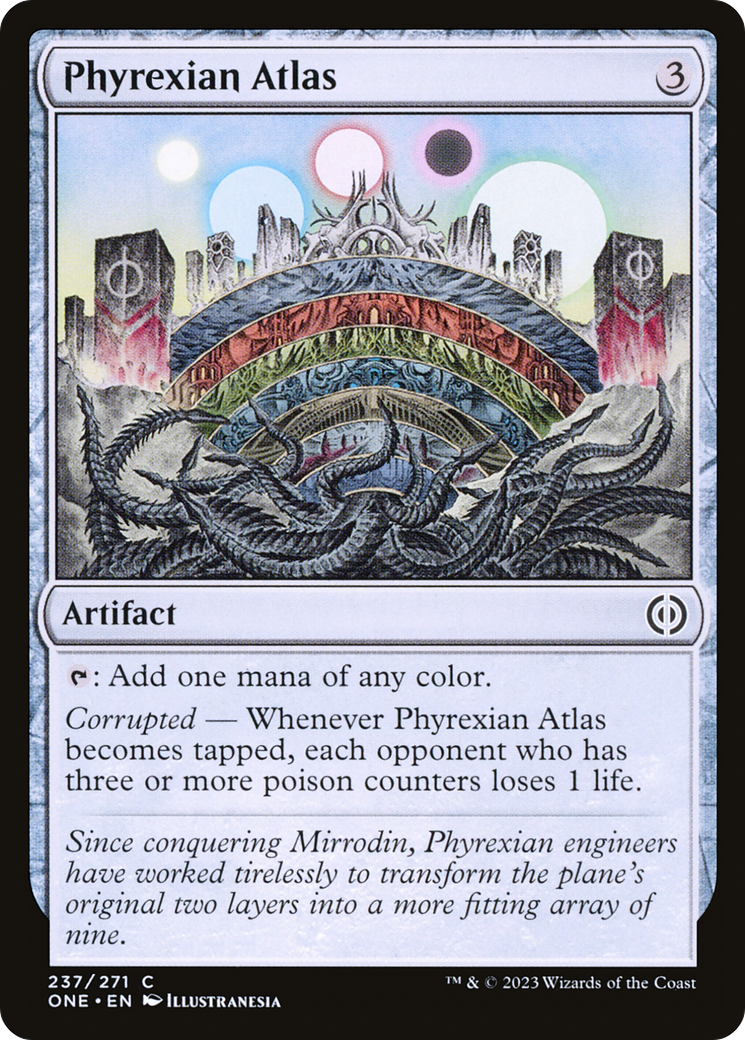 Phyrexian Atlas [Phyrexia: All Will Be One] | PLUS EV GAMES 