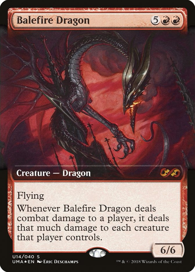 Balefire Dragon (Topper) [Ultimate Box Topper] | PLUS EV GAMES 