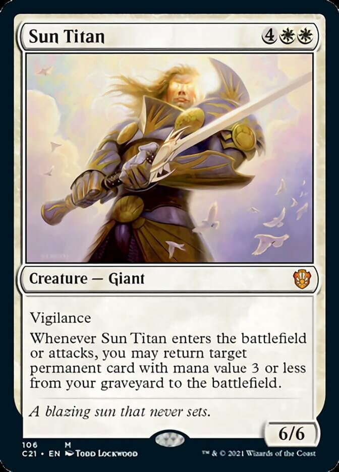 Sun Titan [Commander 2021] | PLUS EV GAMES 