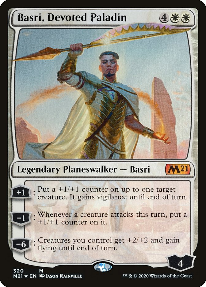 Basri, Devoted Paladin [Core Set 2021] | PLUS EV GAMES 