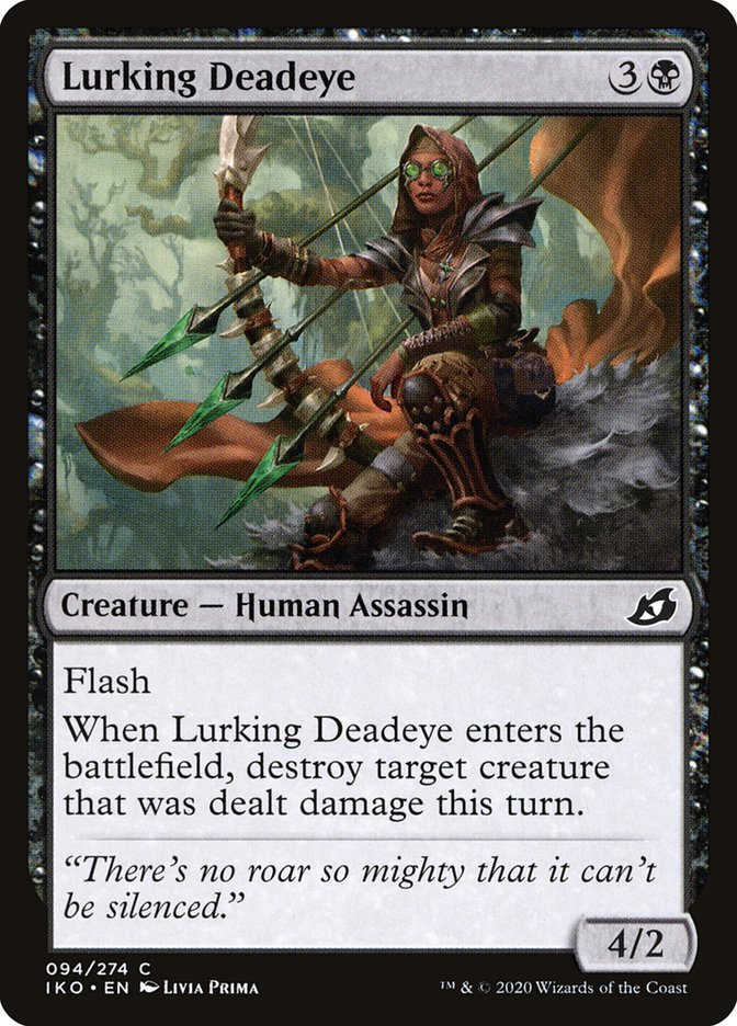 Lurking Deadeye [Ikoria: Lair of Behemoths] | PLUS EV GAMES 