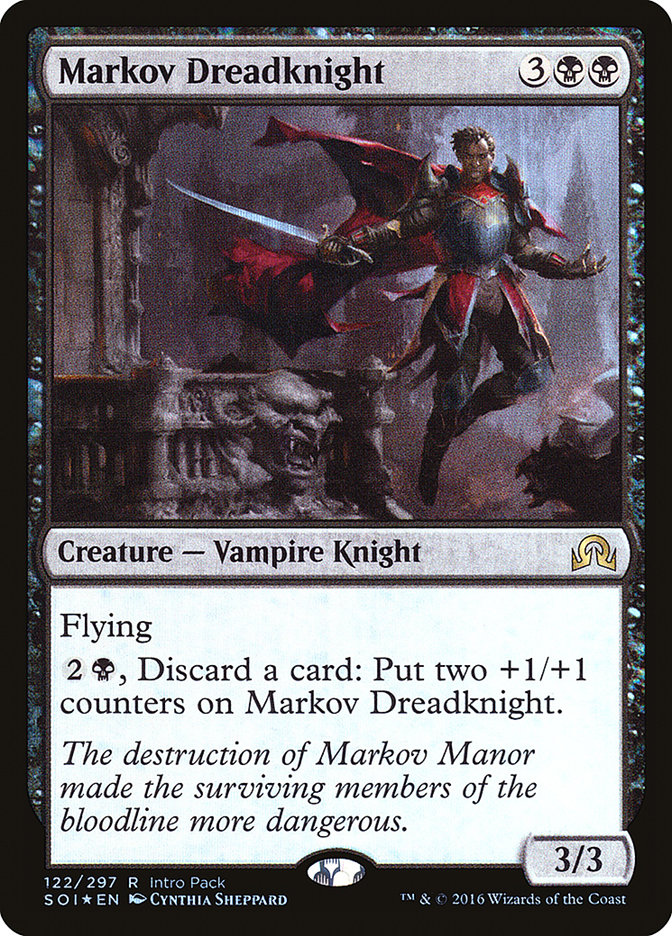 Markov Dreadknight (Intro Pack) [Shadows over Innistrad Promos] | PLUS EV GAMES 