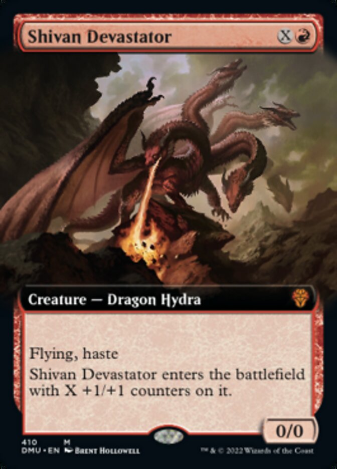 Shivan Devastator (Extended Art) [Dominaria United] | PLUS EV GAMES 