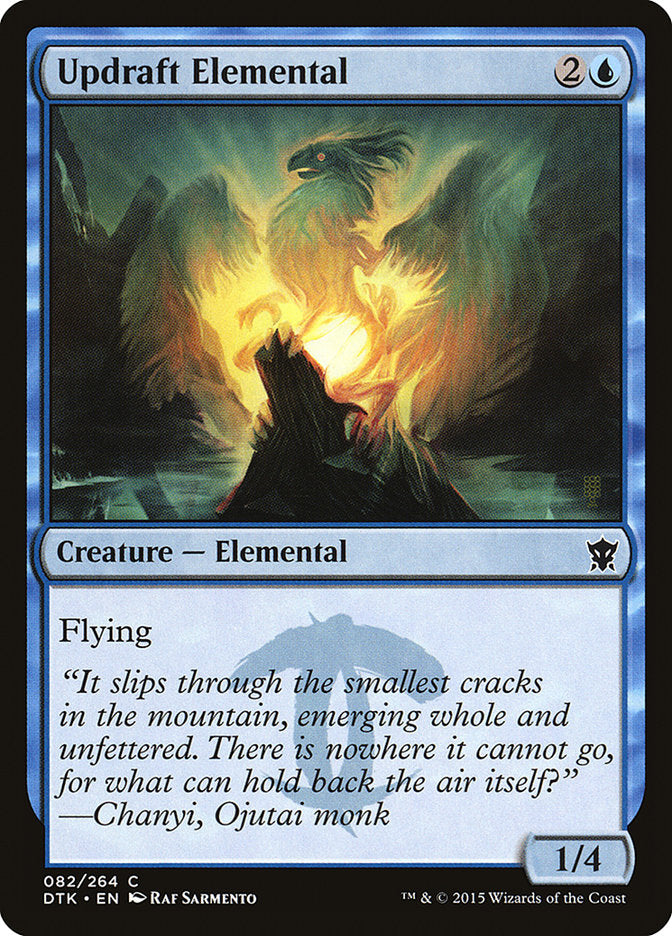 Updraft Elemental [Dragons of Tarkir] | PLUS EV GAMES 