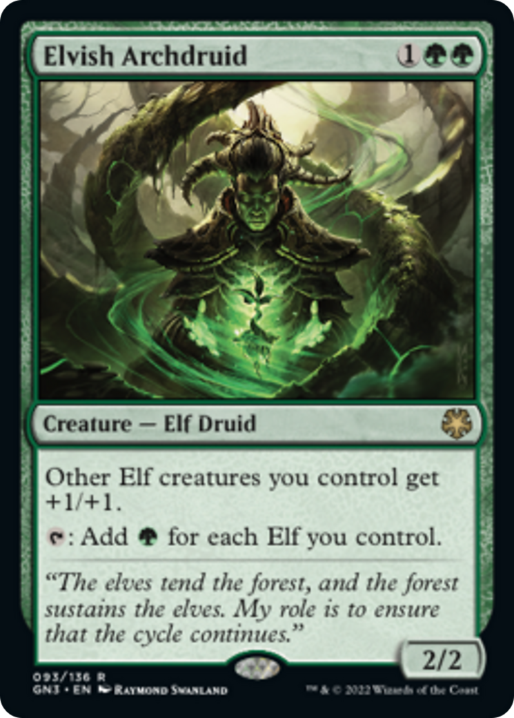 Elvish Archdruid [Game Night: Free-for-All] | PLUS EV GAMES 