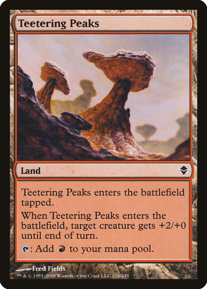 Teetering Peaks [Zendikar] | PLUS EV GAMES 