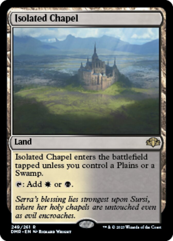 Isolated Chapel [Dominaria Remastered] | PLUS EV GAMES 