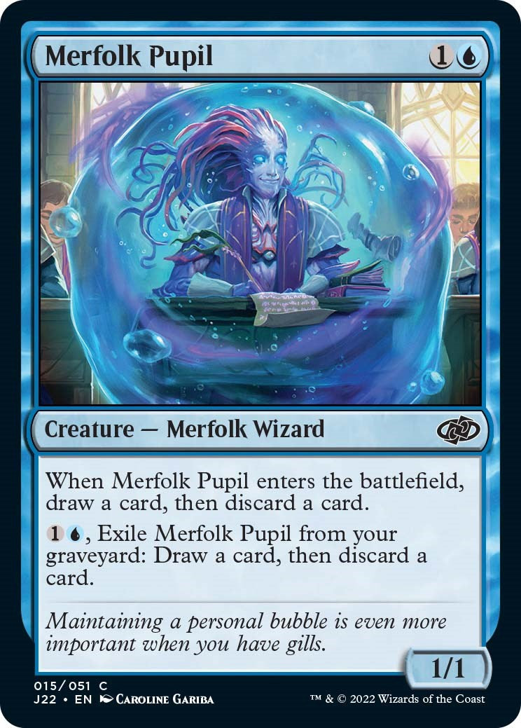 Merfolk Pupil [Jumpstart 2022] | PLUS EV GAMES 