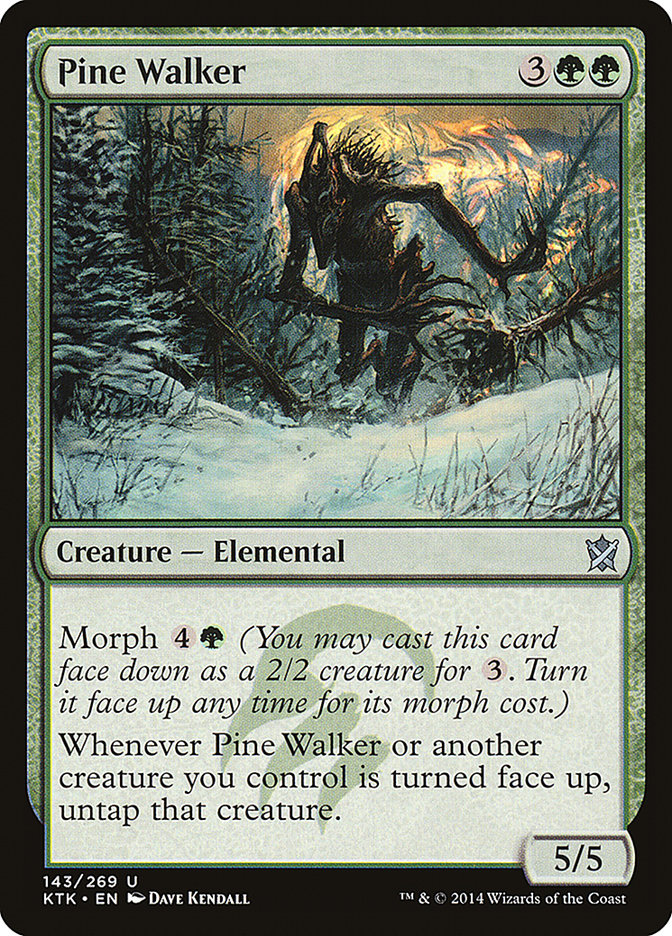 Pine Walker [Khans of Tarkir] | PLUS EV GAMES 