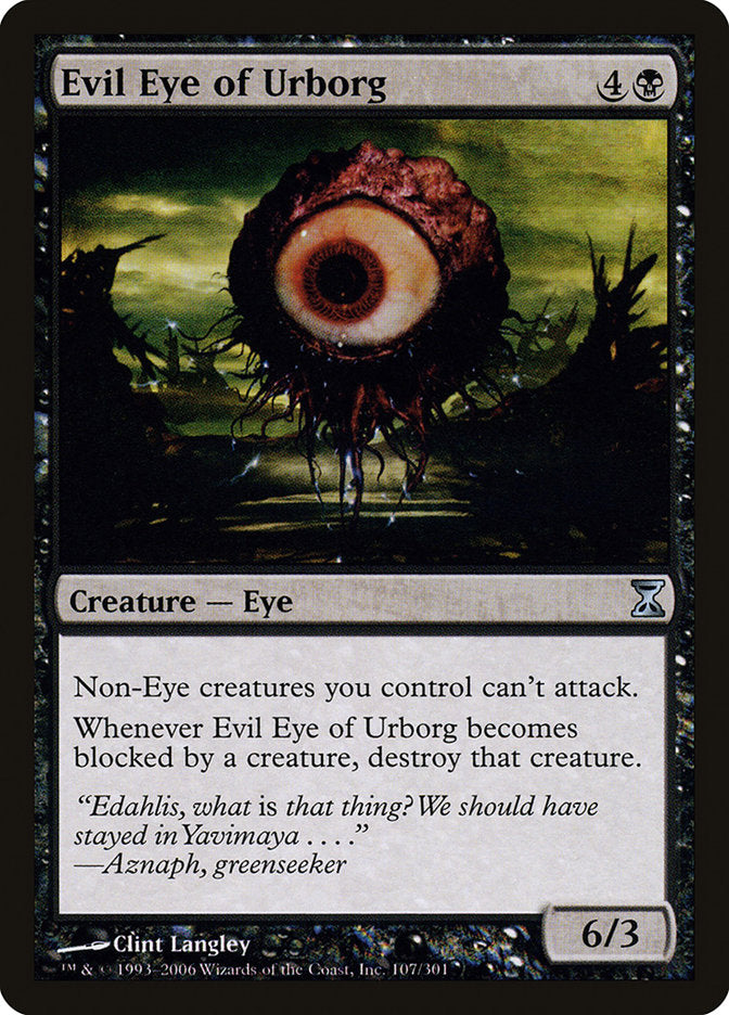 Evil Eye of Urborg [Time Spiral] | PLUS EV GAMES 