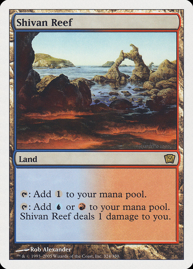 Shivan Reef [Ninth Edition] | PLUS EV GAMES 