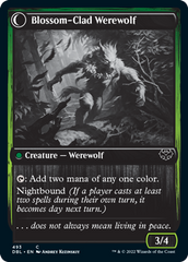 Weaver of Blossoms // Blossom-Clad Werewolf [Innistrad: Double Feature] | PLUS EV GAMES 