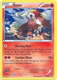 Entei (14/98) (Cosmos Holo) (Blister Exclusive) [XY: Ancient Origins] | PLUS EV GAMES 