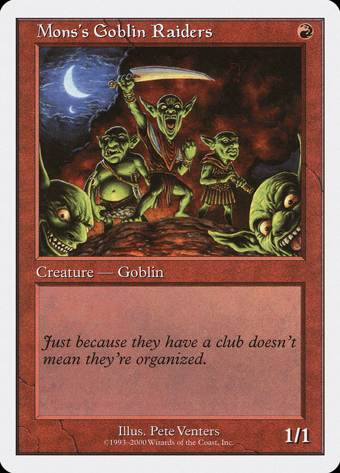 Mons's Goblin Raiders [Starter 2000] | PLUS EV GAMES 
