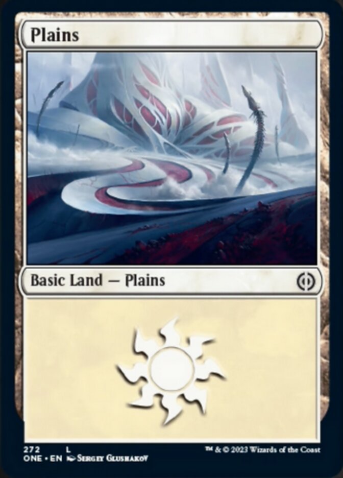 Plains (272) [Phyrexia: All Will Be One] | PLUS EV GAMES 