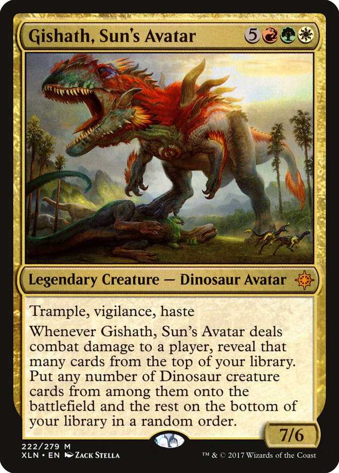 Gishath, Sun's Avatar [Ixalan] | PLUS EV GAMES 