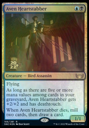 Aven Heartstabber [Streets of New Capenna Prerelease Promos] | PLUS EV GAMES 