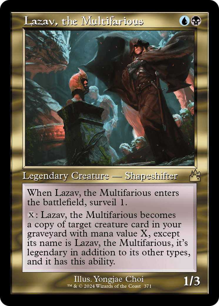 Lazav, the Multifarious (Retro Frame) [Ravnica Remastered] | PLUS EV GAMES 