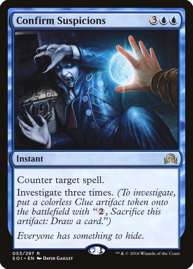 Confirm Suspicions [Shadows over Innistrad] | PLUS EV GAMES 